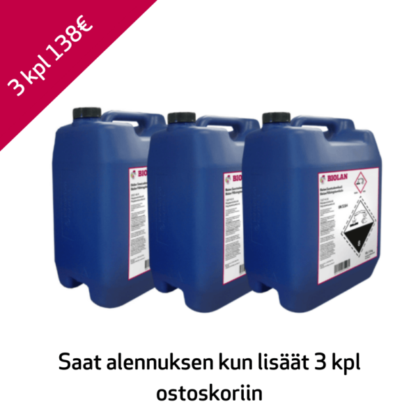 Saostuskemikaali 3kpl